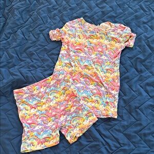 Posh Peanut x Lisa Frank Kids Pajamas